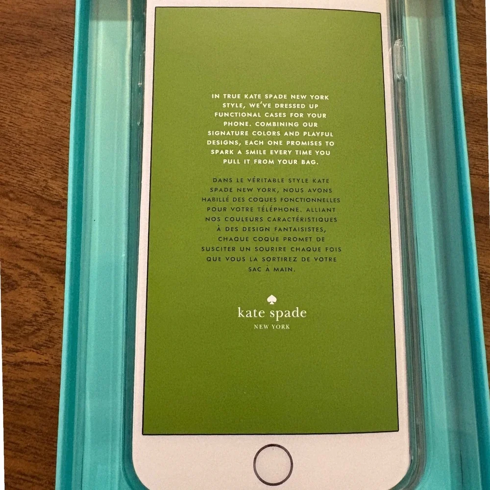 Kate Spade New York iPhone 8 Plus 7 Plus Liquid Glitter Star Phone Case‎